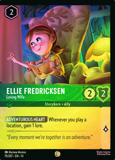 ELLIE FREDRICKSEN- LOVING WIFE   (FOIL)