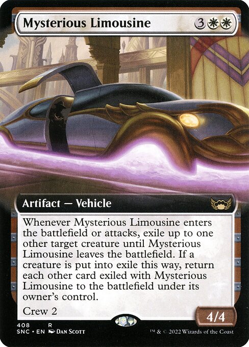 Mysterious Limousine - Streets of New Capenna #408