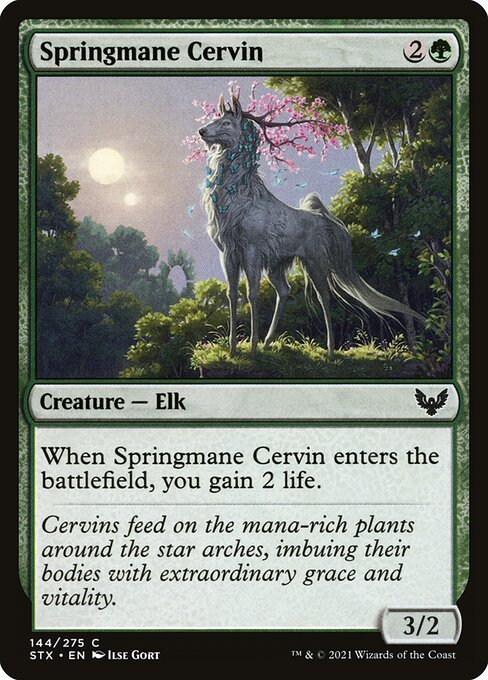 Springmane Cervin - Strixhaven: School of Mages #144