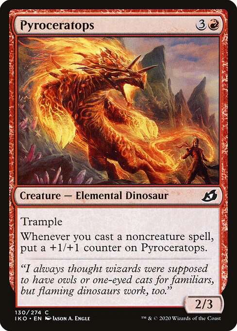 Pyroceratops - Ikoria: Lair of Behemoths #130