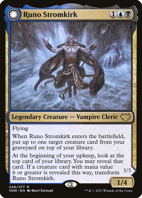 Runo Stromkirk // Krothuss, Lord of the Deep - Innistrad: Crimson Vow #246