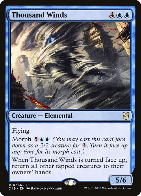 Thousand Winds - Commander 2019 #100