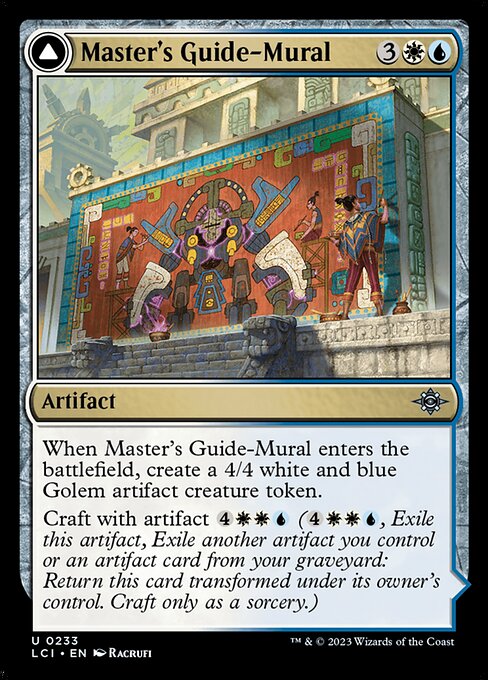 Master's Guide-Mural // Master's Manufactory - The Lost Caverns of Ixalan #233