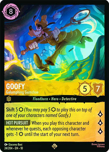 GOOFY-GALUMPHING GUMSHOE (FOIL)