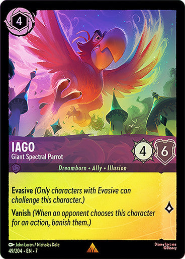 IAGO-GIANT SPECTRAL PARROT
