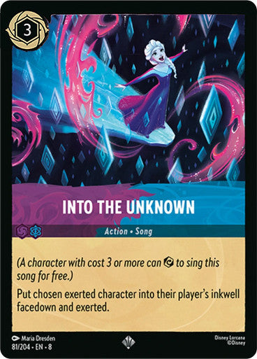 INTO THE UKNOWN