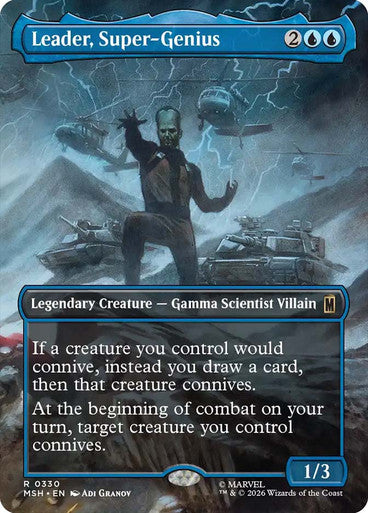 LEADER, SUPER-GENIUS BORDERLESS