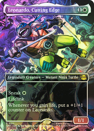 LEONARDO, CUTTING EDGE BORDERLESS (FOIL)