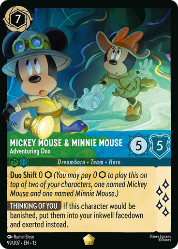 MICKEY MOUSE & MINNIE MOUSE-ADVENTURING DUO