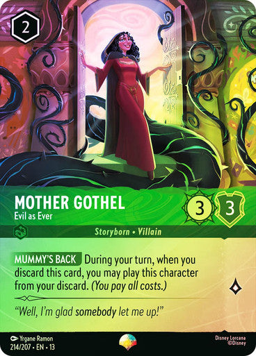 MOTHER GOTHEL-EVIL AS EVER BORDERLESS (FOIL)