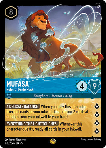 MUFASA-RULER OF PRIDE ROCK