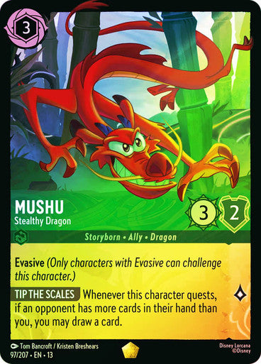 MUSHU - STEALTHY DRAGON (FOIL)
