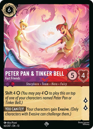 PETER PAN & TINKER BELL-FAST FRIENDS