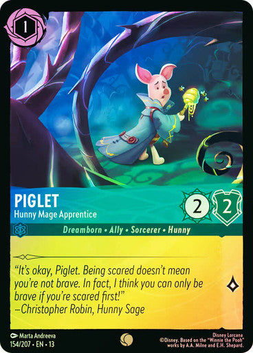 PIGLET- HUNNY MAGE APPRENTICE (FOIL)