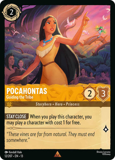 POCAHONTAS-GUIDING THE TRIBE