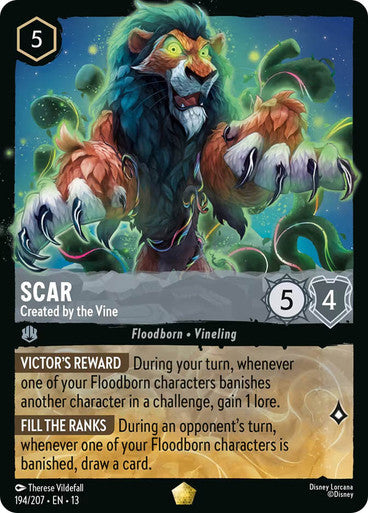 SCAR - CREATED BY THE VINE