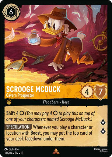 SCROOGE MCDUCK-CAVERN PROSPECTOR