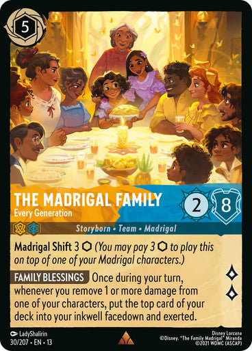 THE MADRIGAL FAMILY-EVERY GENERATION